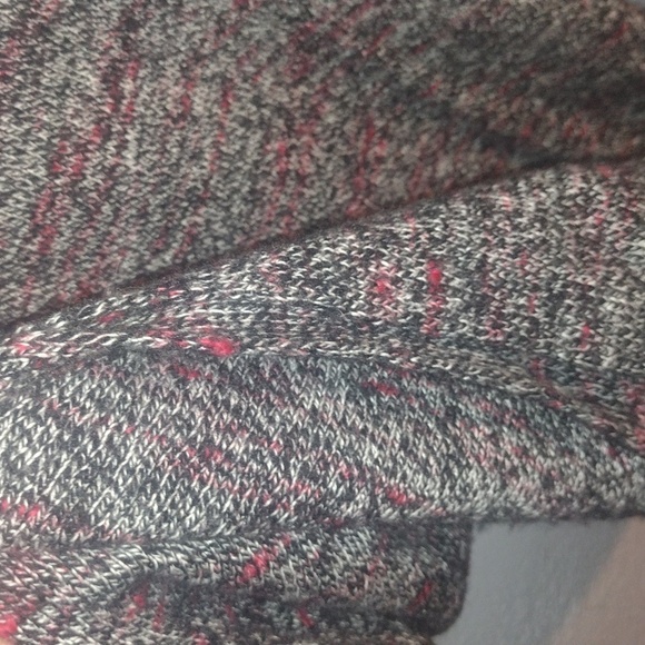 Pure Jill Cotton/Wool/Cashmere Blend Sweater with Slanted Bottom Hemn S - Picture 5 of 7